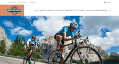 Desktop Screenshot of bike-holidays.at